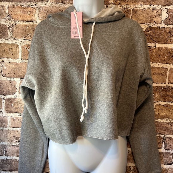 Size XSmall - Grey - Crop sweatshirt - NWT